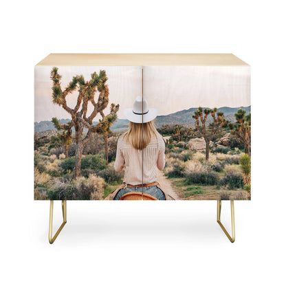 Desert cowgirl credenza cabinet