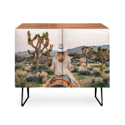 Desert cowgirl credenza cabinet