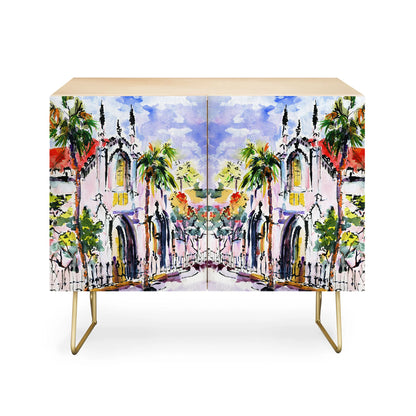 Ginette fine art french church cabinet credenza