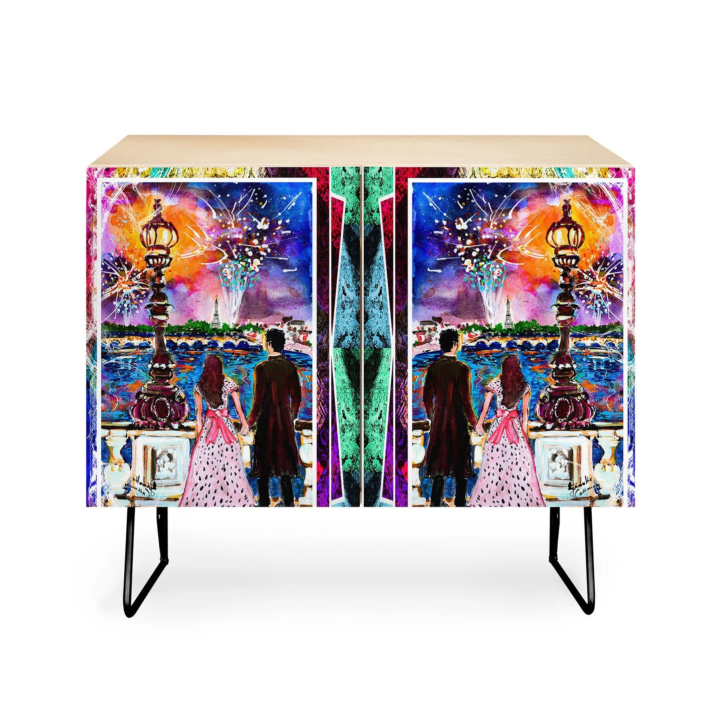 Ginette fine art new year in paris cabinet credenza