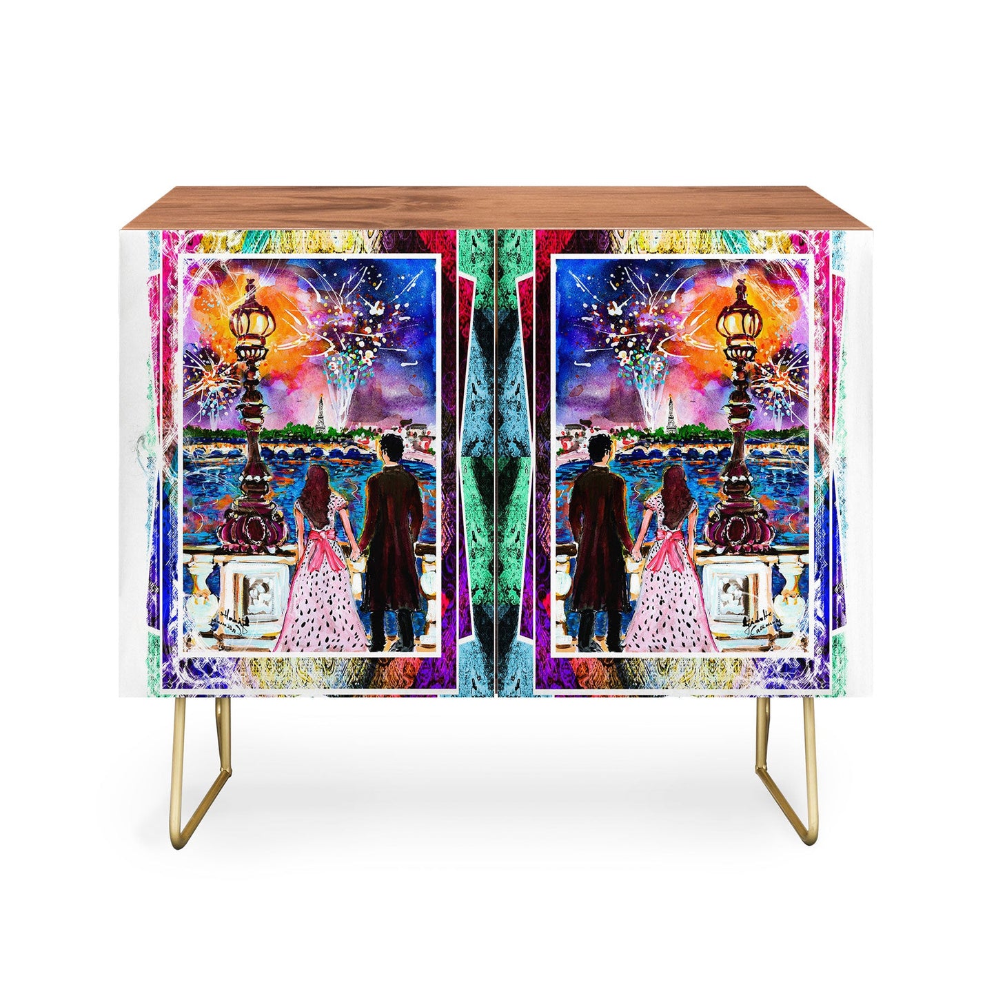 Ginette fine art new year in paris cabinet credenza