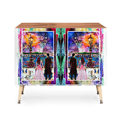 Ginette fine art new year in paris cabinet credenza