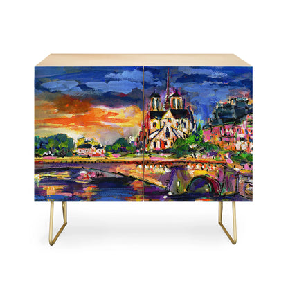 Ginette fine art paris notre dame cabinet credenza