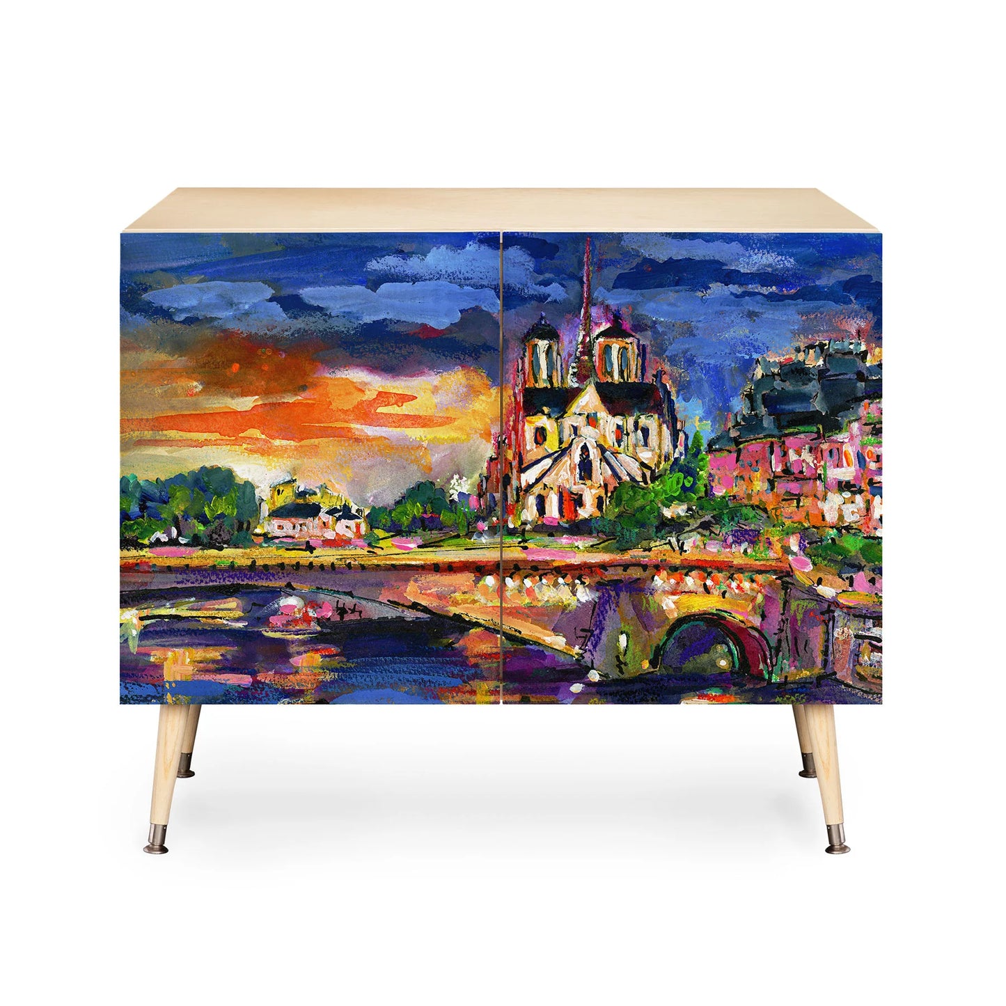 Ginette fine art paris notre dame cabinet credenza
