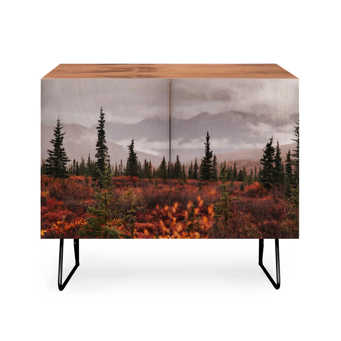 Hannah kemp autumn up north cabinet credenza