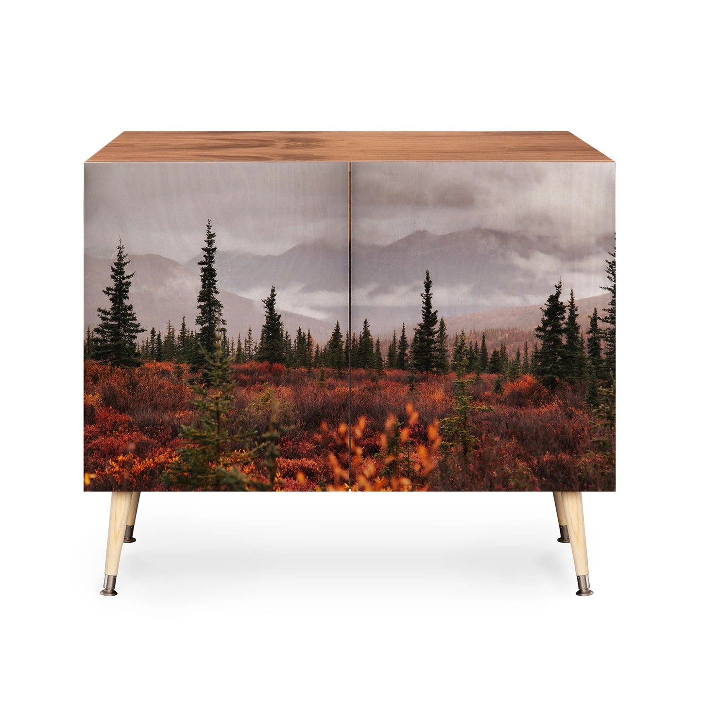 Hannah kemp autumn up north cabinet credenza