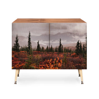 Hannah kemp autumn up north cabinet credenza