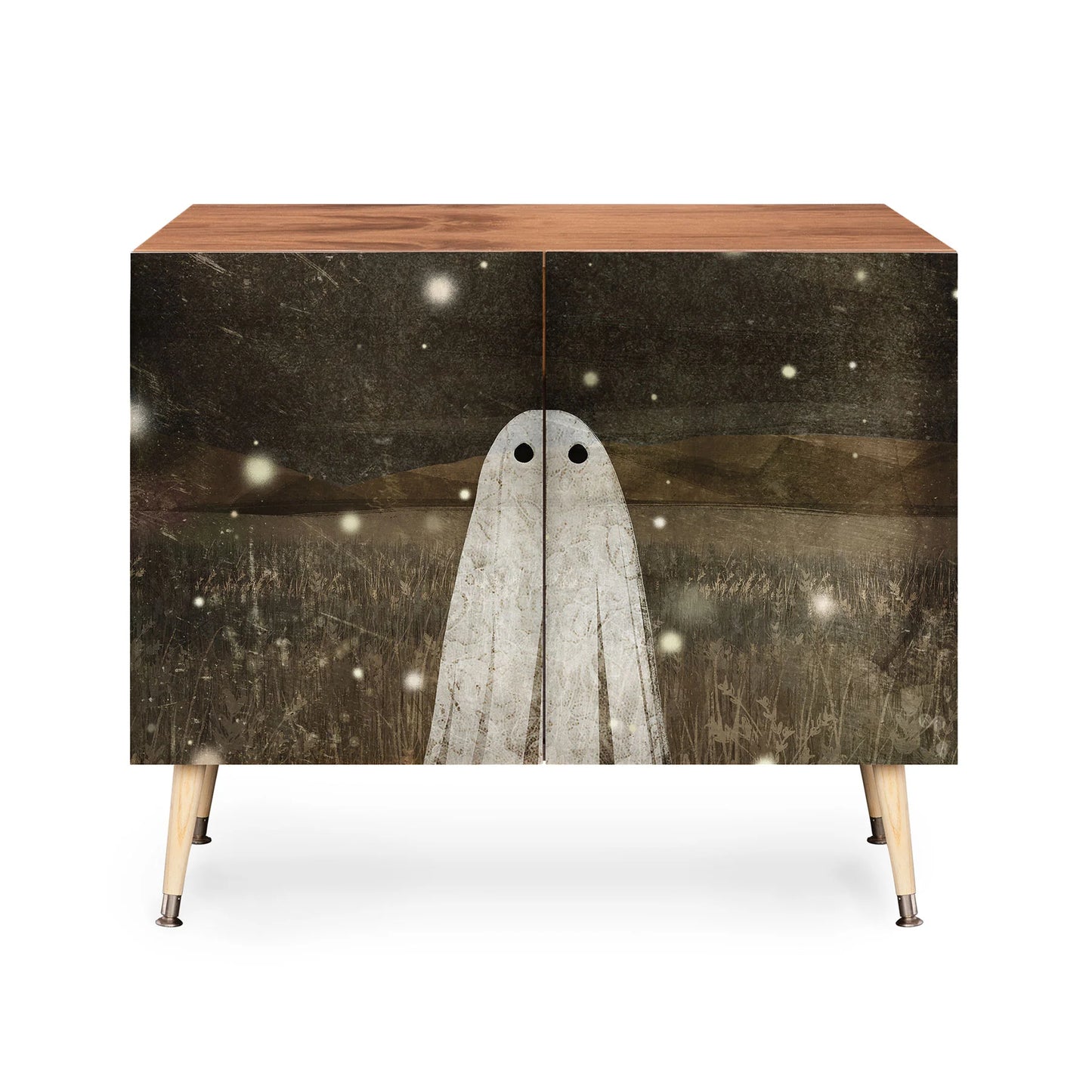 Katherine designs night fireflies credenza cabinet