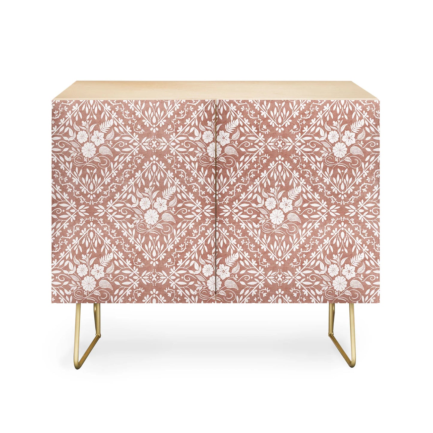 Antique botanical bliss cabinet