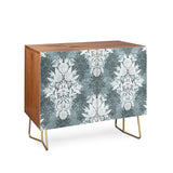Marta barragan antique victorian floral cabinet credenza