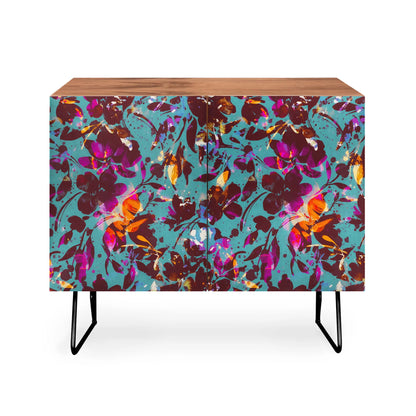 Marta camarasa bold floral expression cabinet credenza
