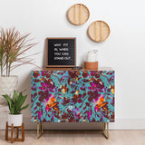Marta camarasa bold floral expression cabinet credenza