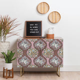 Marta classic floral arrangement cabinet credenza