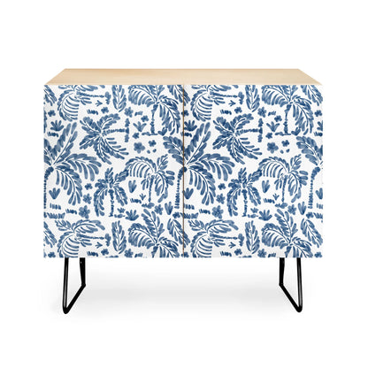 Marta coastal jungle charm credenza cabinet