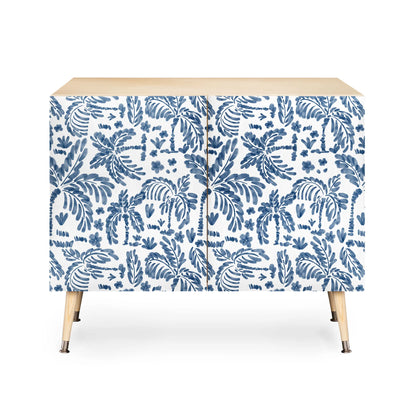 Marta coastal jungle charm credenza cabinet