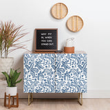 Marta coastal jungle charm credenza cabinet