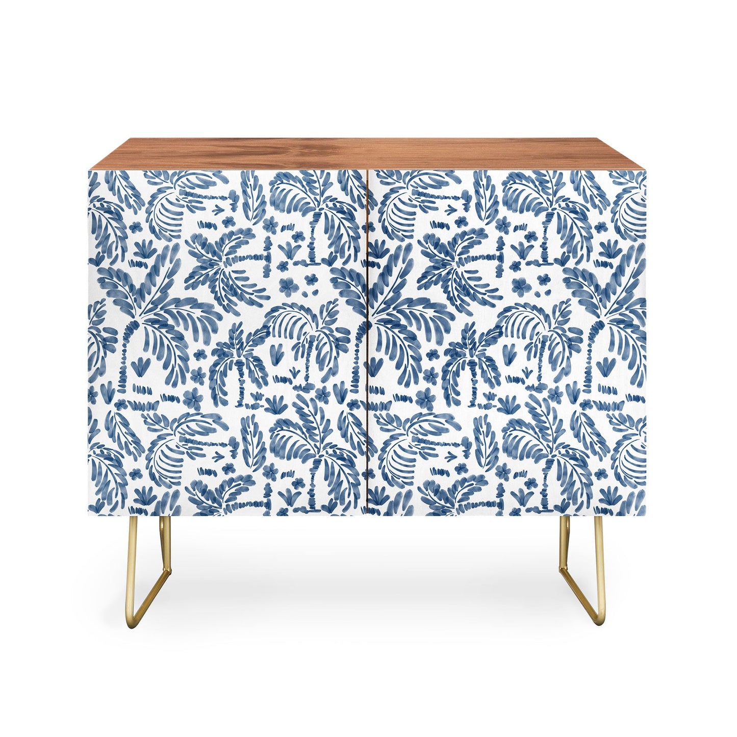 Marta coastal jungle charm credenza cabinet