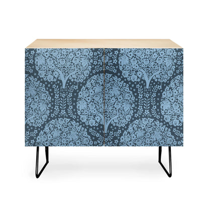 Marta flowering trees forest cabinet credenza