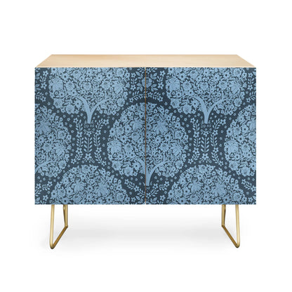 Marta flowering trees forest cabinet credenza