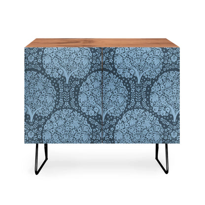 Marta flowering trees forest cabinet credenza