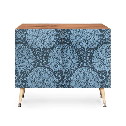 Marta flowering trees forest cabinet credenza