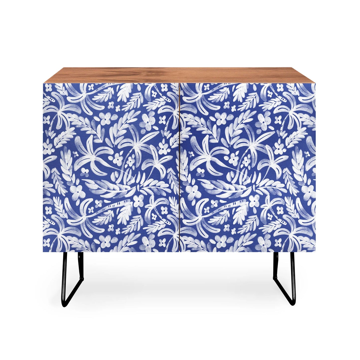 Marta indigo tropical oasis cabinet credenza