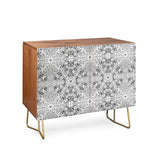 Marta barragan floral symmetry cabinet credenza