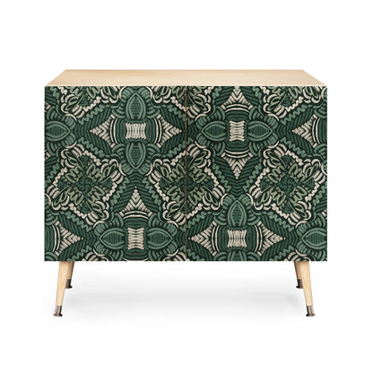Marta camarasa intricate forest mosaic cabinet credenza