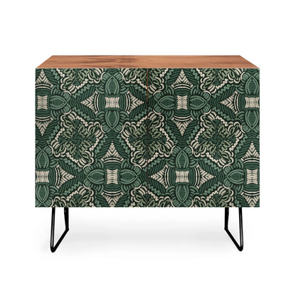 Marta camarasa intricate forest mosaic cabinet credenza