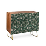Marta camarasa intricate forest mosaic cabinet credenza