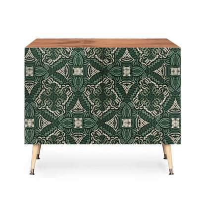 Marta camarasa intricate forest mosaic cabinet credenza