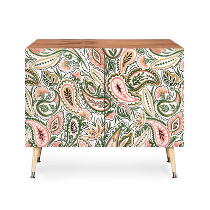 Marta paisley garden delight cabinet credenza
