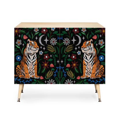 Marta tiger blooming night credenza cabinet