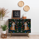 Marta tiger blooming night credenza cabinet
