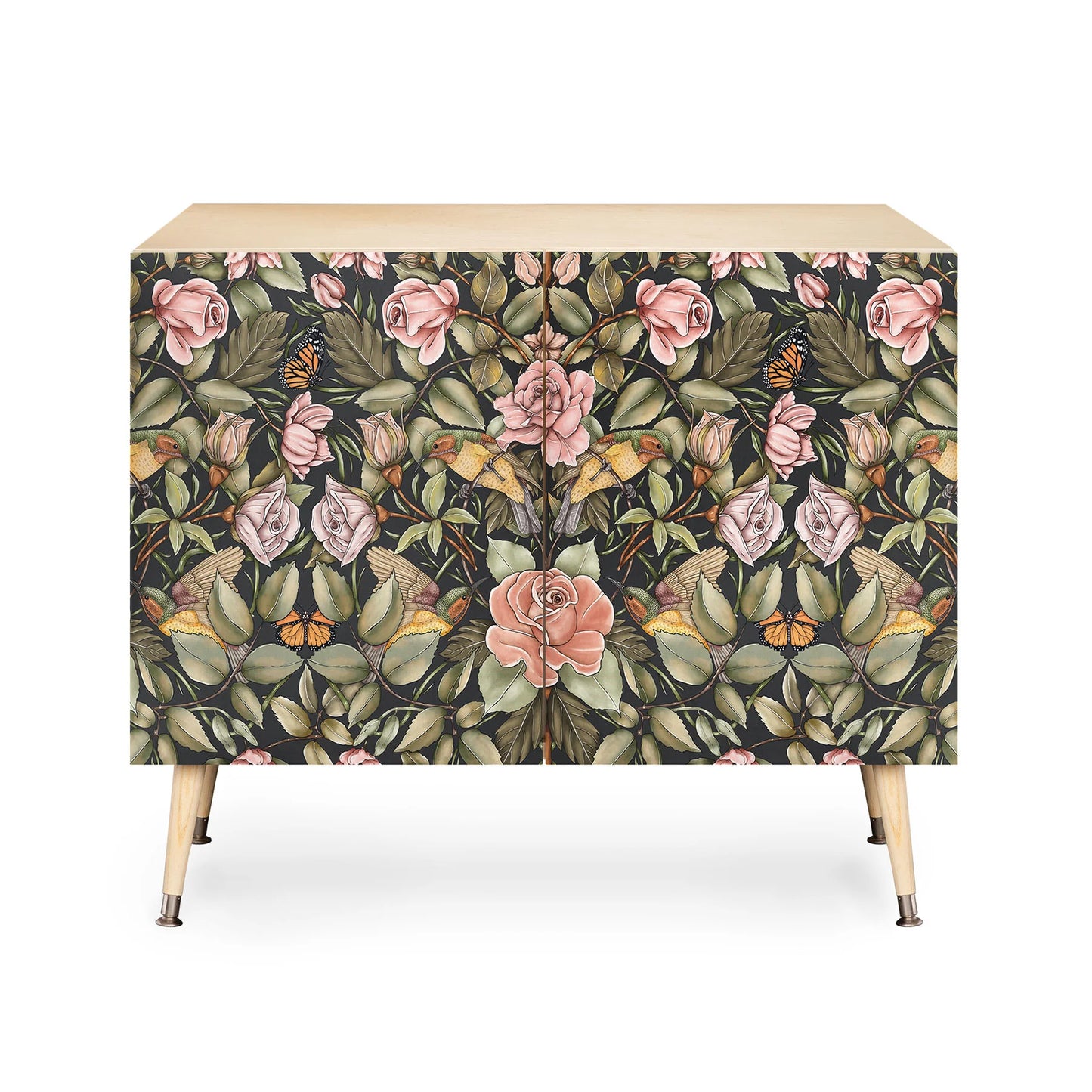 Marta victorian garden beauty cabinet credenza
