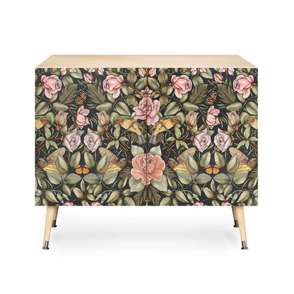 Marta victorian garden beauty cabinet credenza