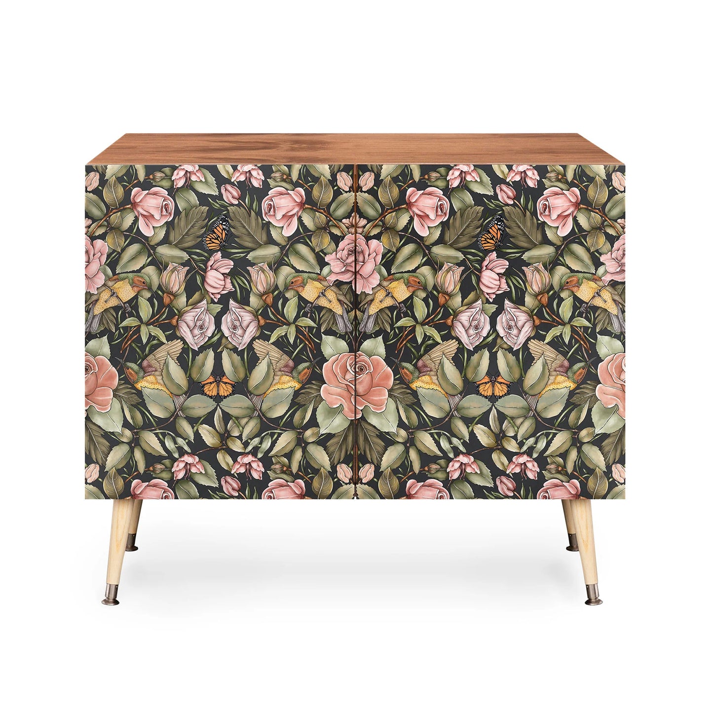Marta victorian garden beauty cabinet credenza