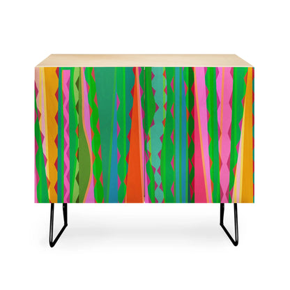 Mirimo bazaar brazil green cabinet credenza