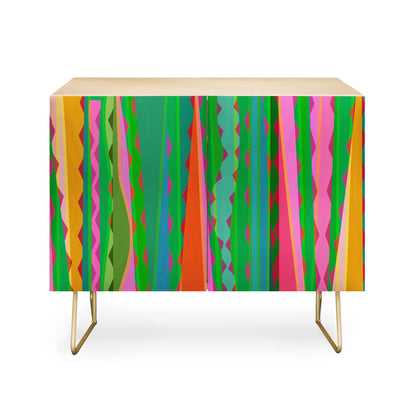 Mirimo bazaar brazil green cabinet credenza
