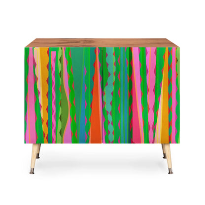 Mirimo bazaar brazil green cabinet credenza