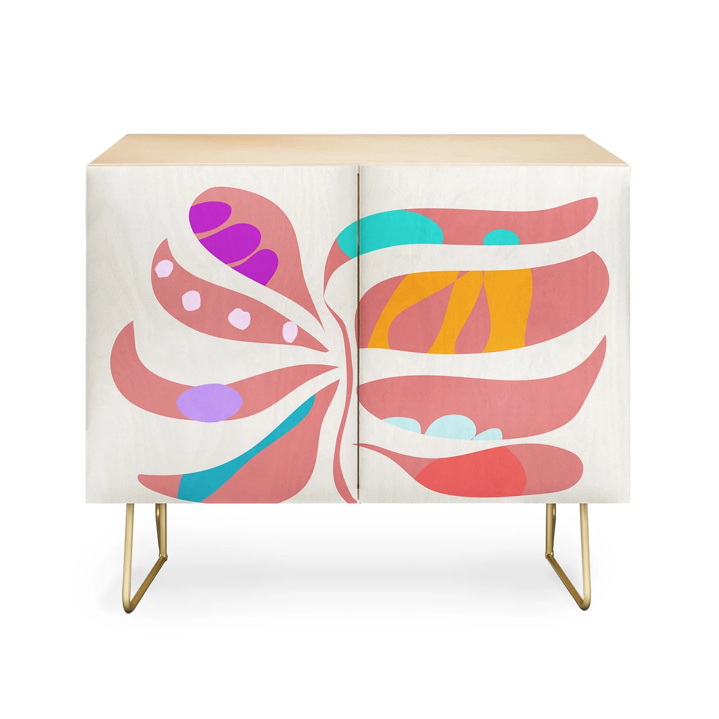 Mirimo boho leaf cabinet credenza