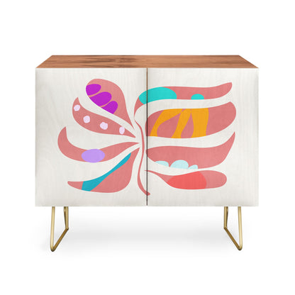 Mirimo boho leaf cabinet credenza