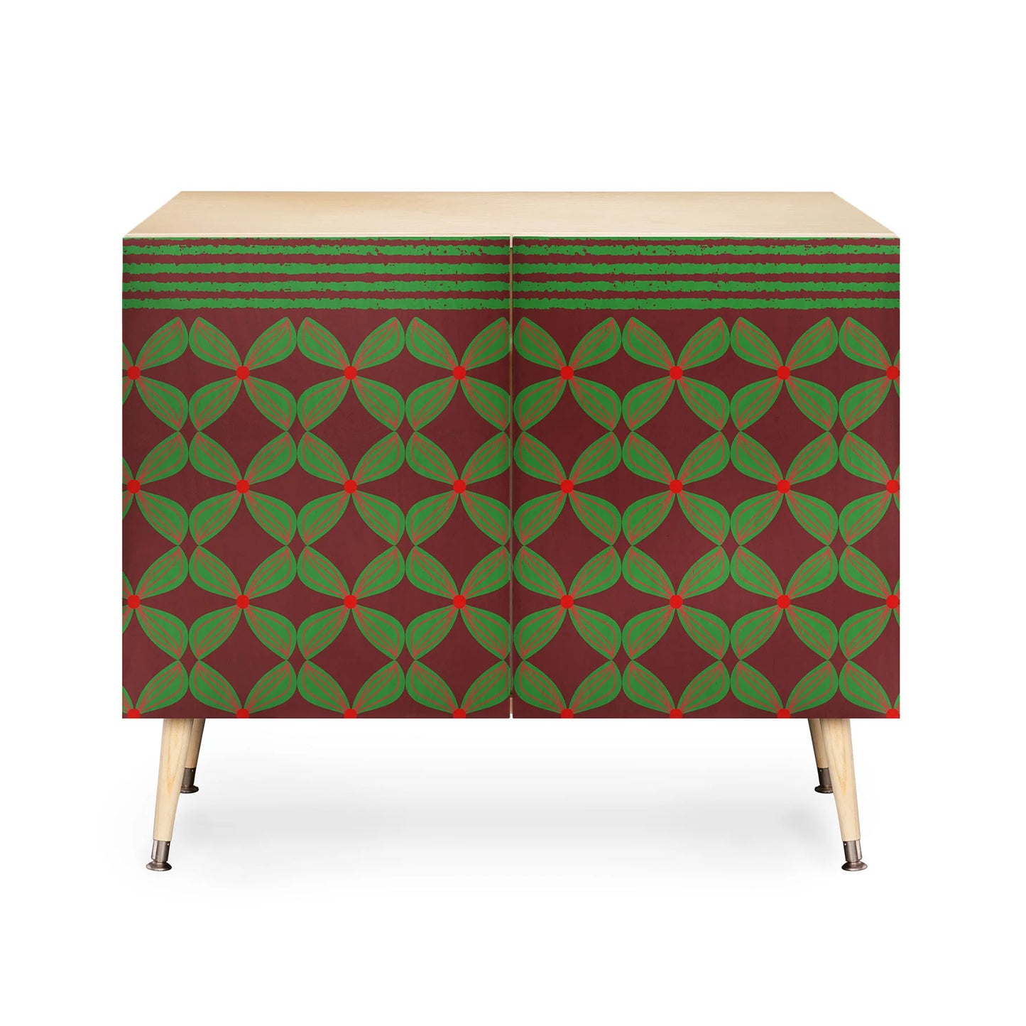 mirimo bows and christmas greens sideboards cabinet