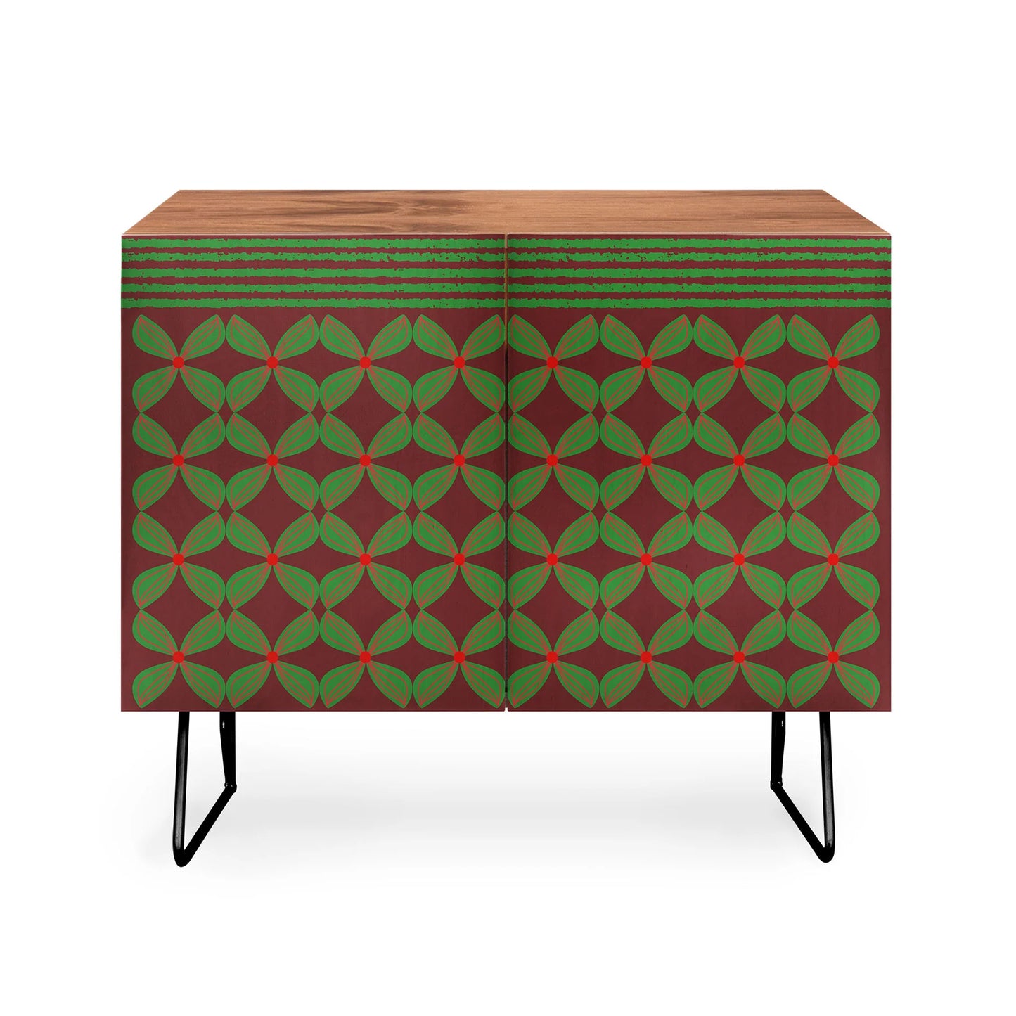 mirimo bows and christmas greens sideboards cabinet