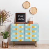 Mirimo sun and moon grid cabinet credenza