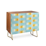 Mirimo sun and moon grid cabinet credenza