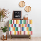 Ninola design modern craft rectangular colorful tiles color utopia cabinet