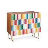 Ninola design modern craft rectangular colorful tiles color utopia cabinet