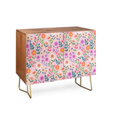 Pimlada phuapradit ditsy floral pink cabinet credenza
