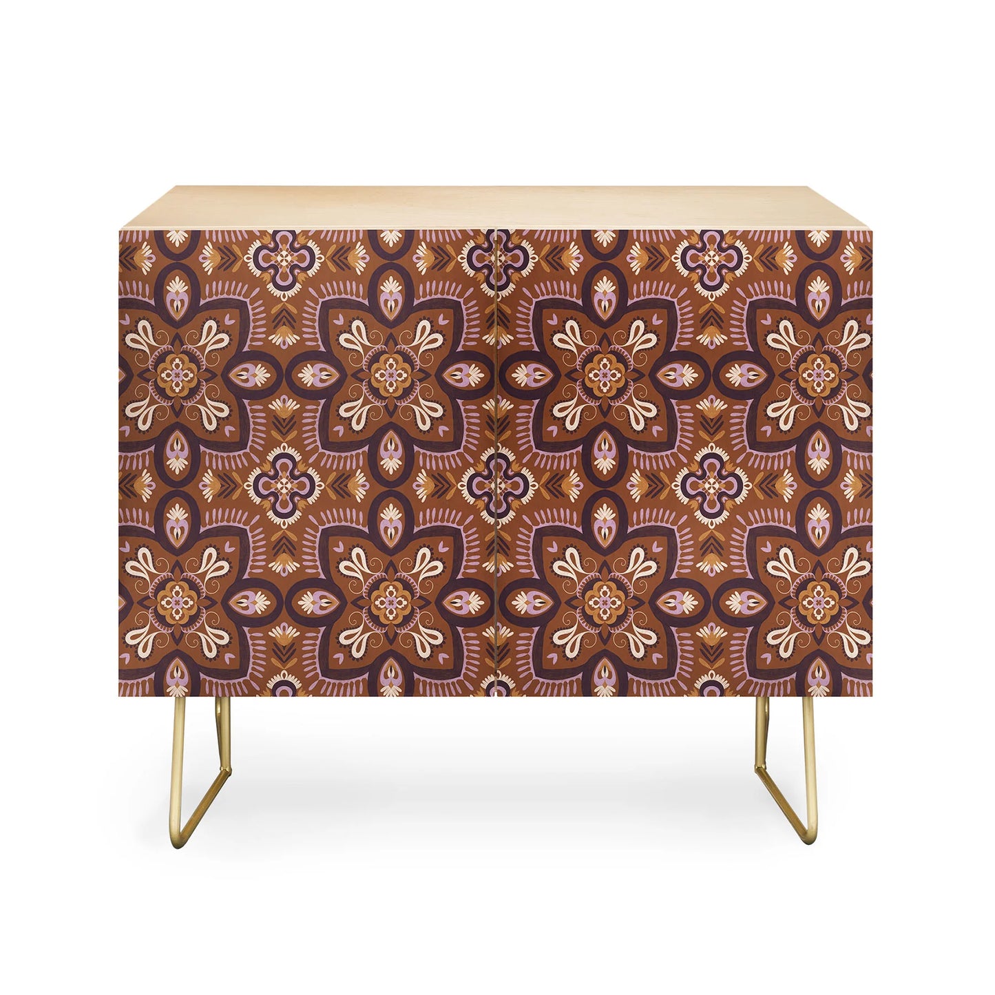 Pimlada phuapradit floral tiles cabinet credenza